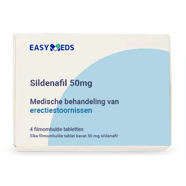 Sildenafil 50 mg 4 filmomhulde tabletten