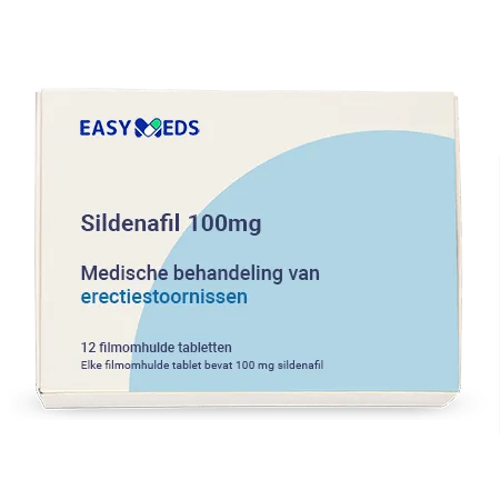 Sildenafil 100 mg 12 filmomhulde tabletten