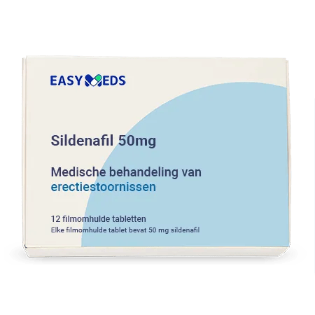 Sildenafil 50 mg 12 filmomhulde tabletten