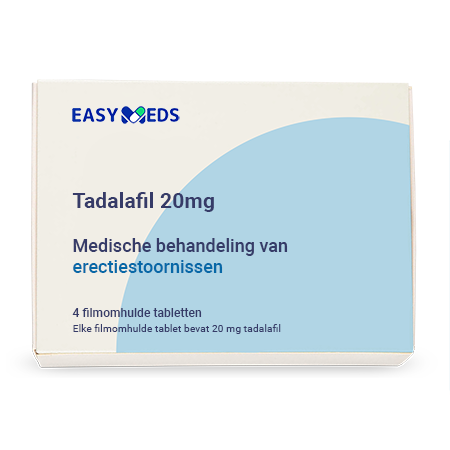 Tadalafil 20 mg 4 filmomhulde tabletten