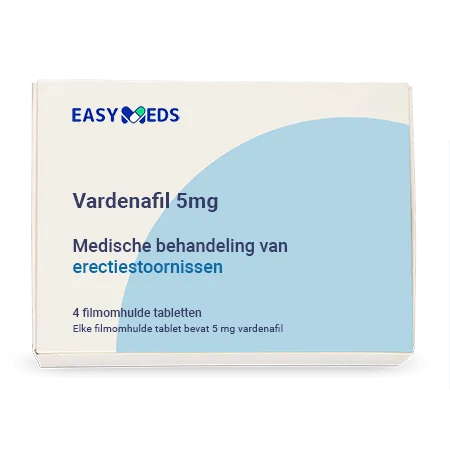 Vardenafil 5 mg 4 filmomhulde tabletten