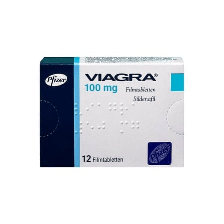 Viagra 100 mg 12 filmomhulde tabletten