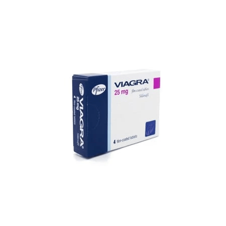 Viagra 25 mg 4 filmomhulde tabletten van Pfizer