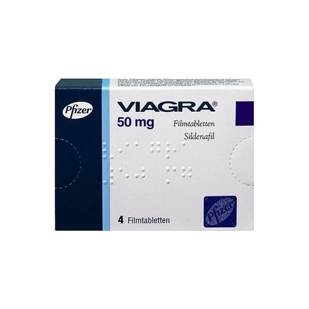 Viagra 50 mg 4 filmomhulde tabletten