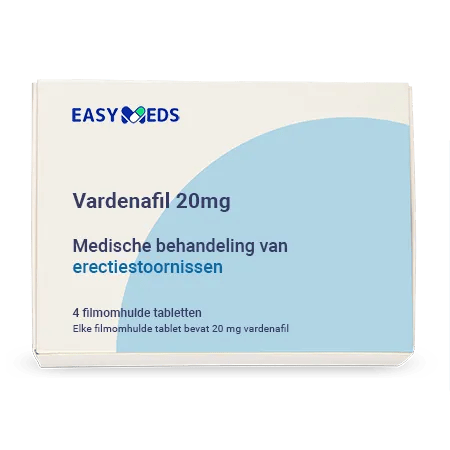 Vardenafil 20 mg 4 filmomhulde tabletten